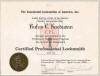 Associated Locksmith Of America Certified Professional Locksmith